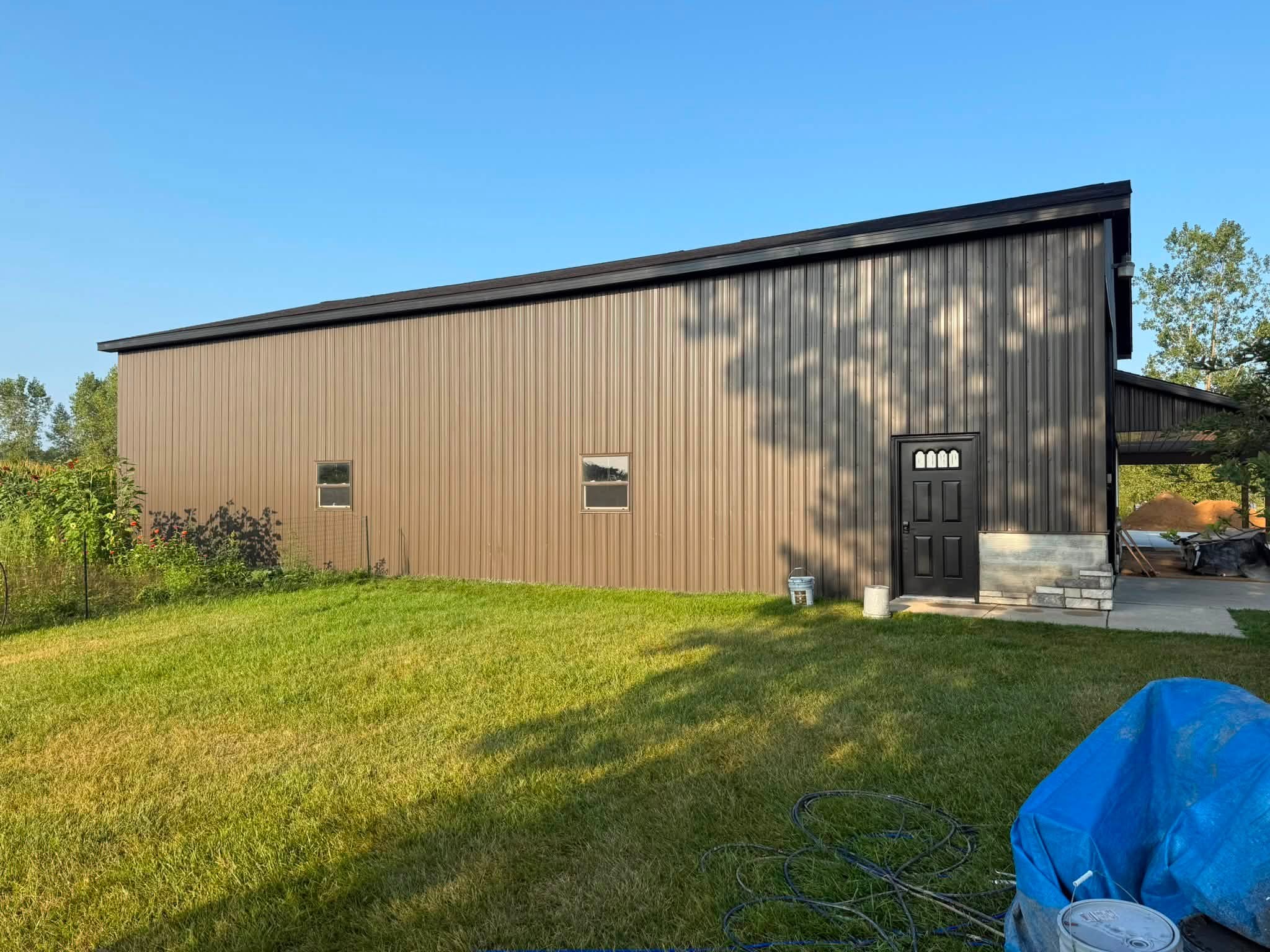 Pole barn exterior — Pete J Costello Painting