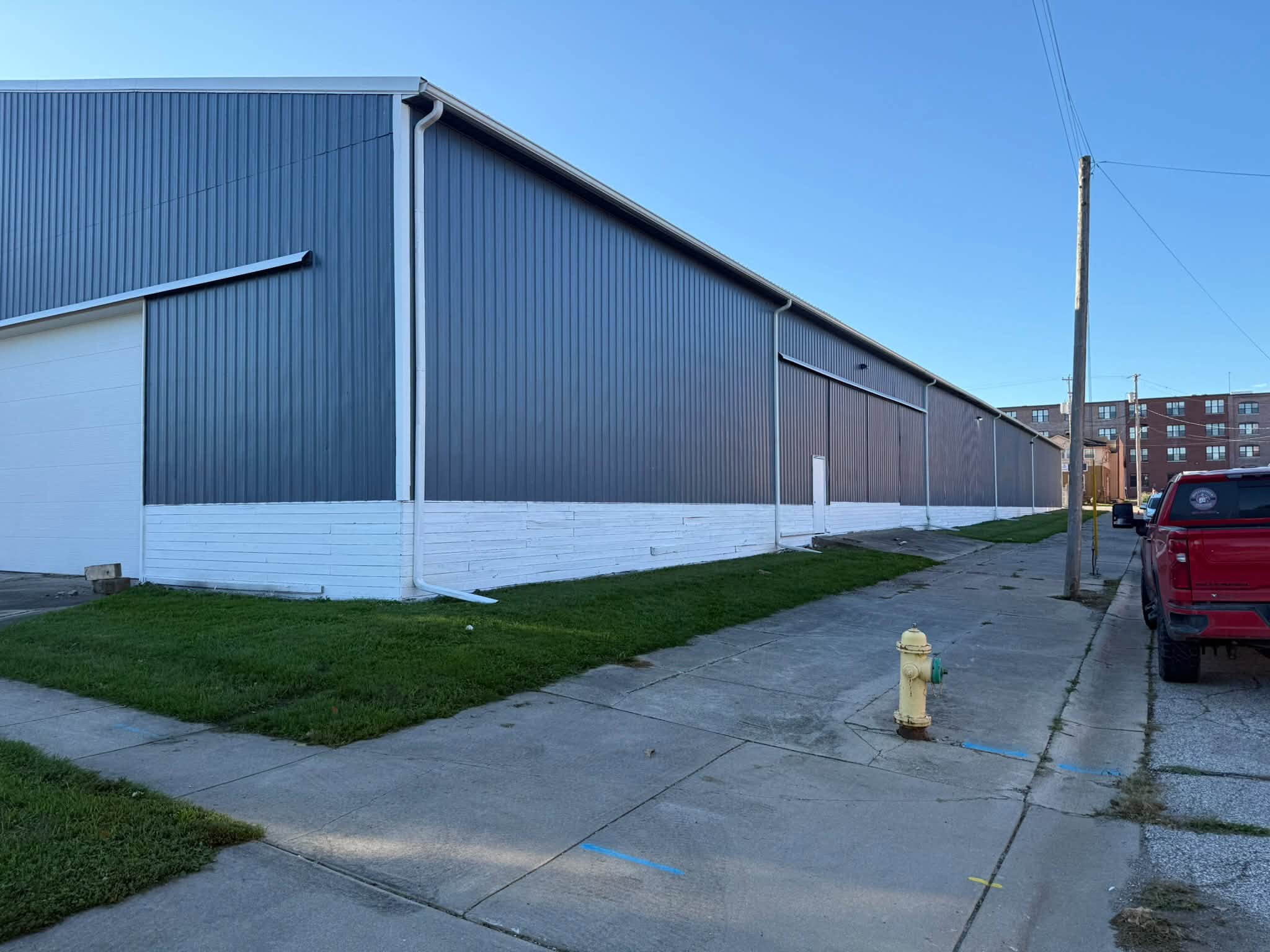 Warehouse side wall — Pete J Costello Painting