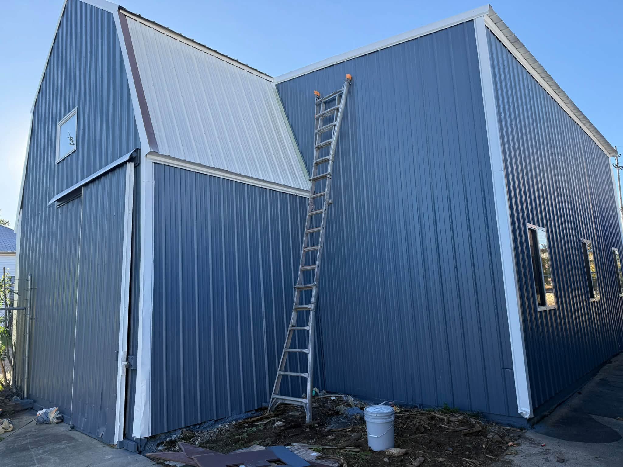 Commercial building repaint